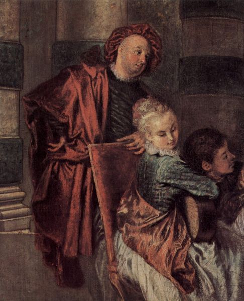 Jean antoine Watteau Les Charmes de la vie